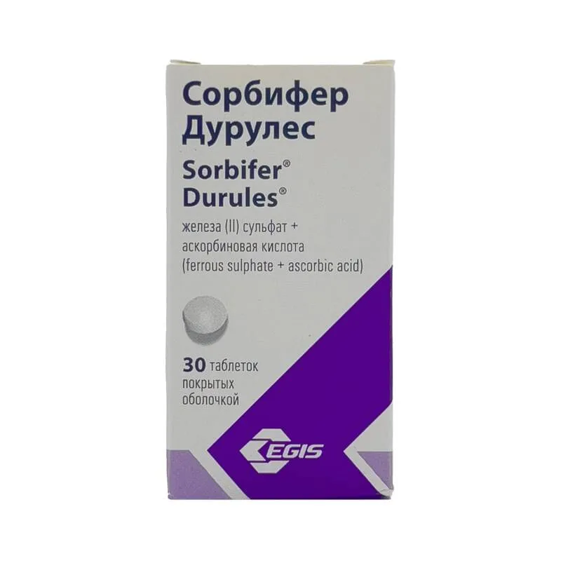 Sorbifer Durules 320/60mg N30 tablet